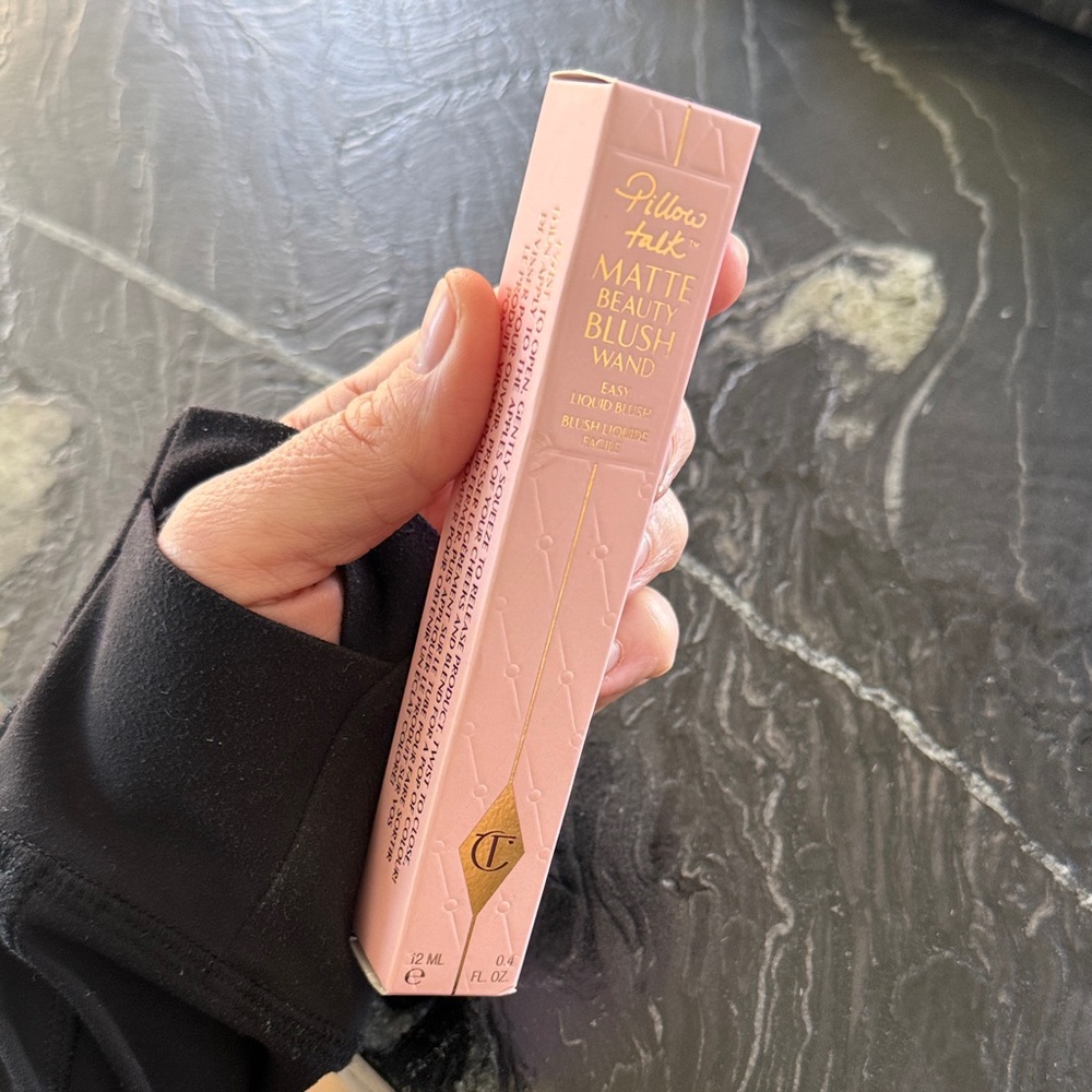 Charlotte Tilbury Pillow Talk Matte Blush Wand - Peach Pop 🍑 Brand New Sealed